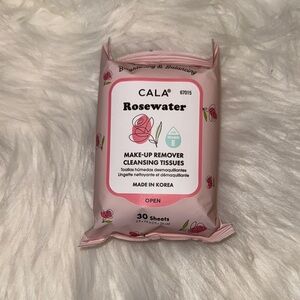 New Cala rosewater makeup remover cleansing tissues